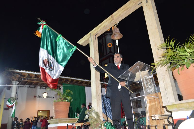 Celebración del Grito de Independencia en el Municipio