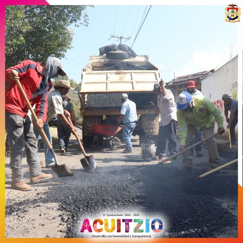 Inicio de Trabajos de Bacheo en el Municipio